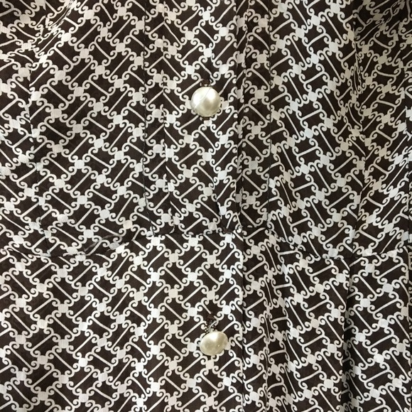 SOLD Vintage Dress 1950s 1940s Fit Flare - Picture 4 of 5